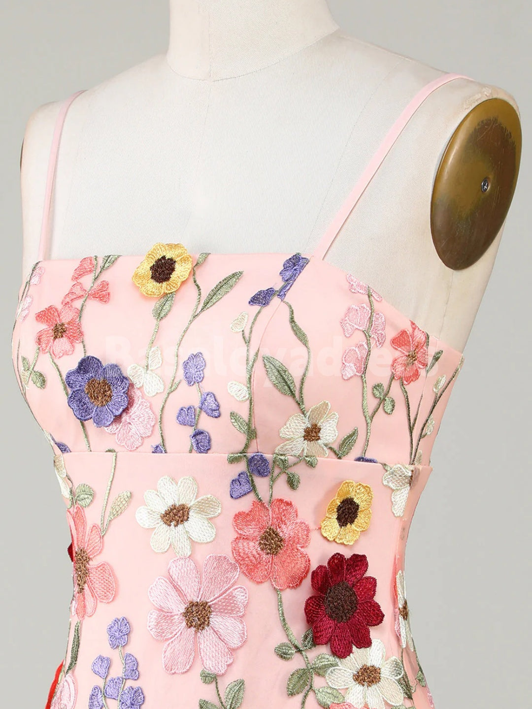 BSD00060 Sexy Women Floral Bodycon Mini Cocktail Dress Spaghetti Strap A-Line Party Short Dress Y2K Egirl Streetwear