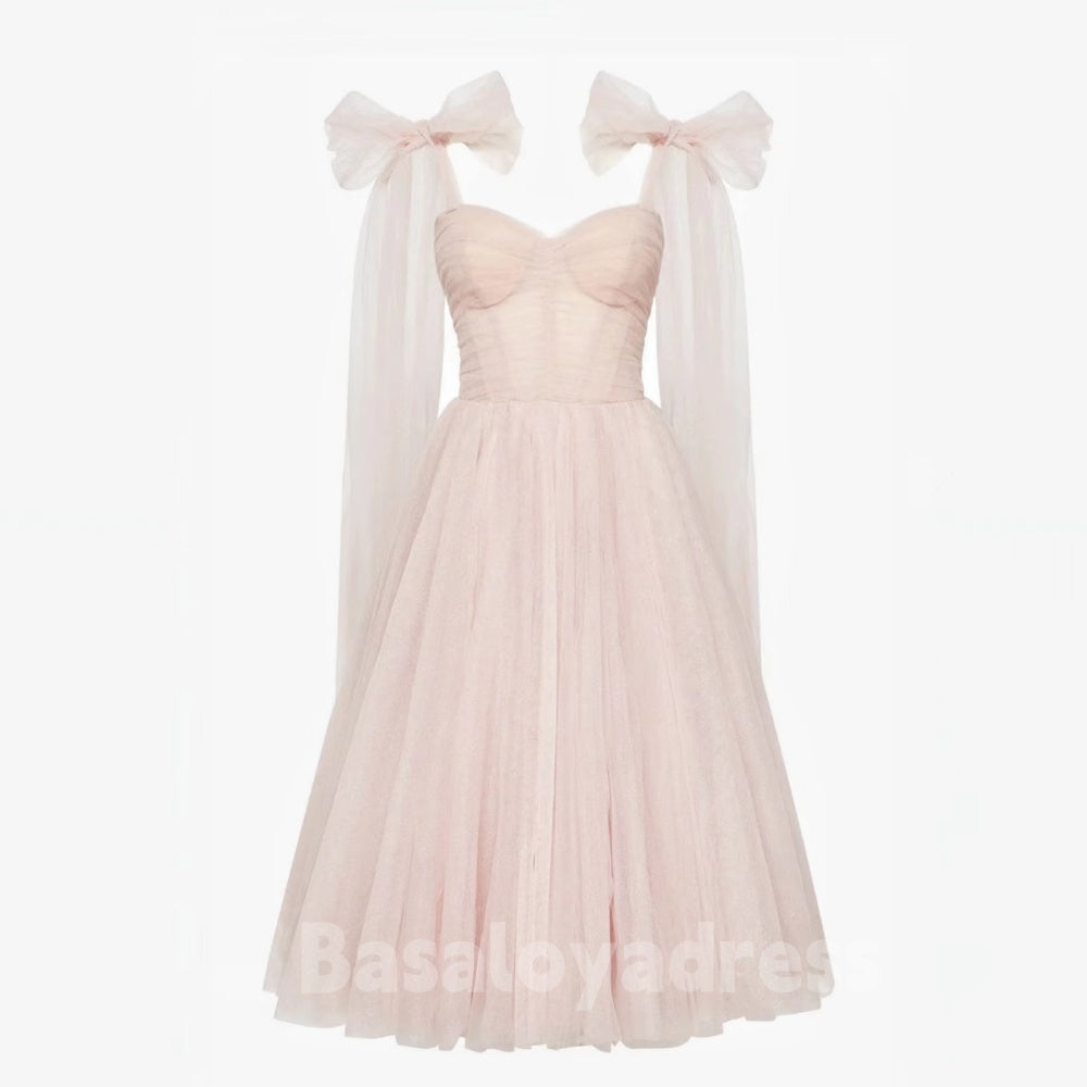BSD00011 Teen Princess Rose Pink Color Glitter Off Shoulder Tulle Dress Homecoming Cocktail Dress